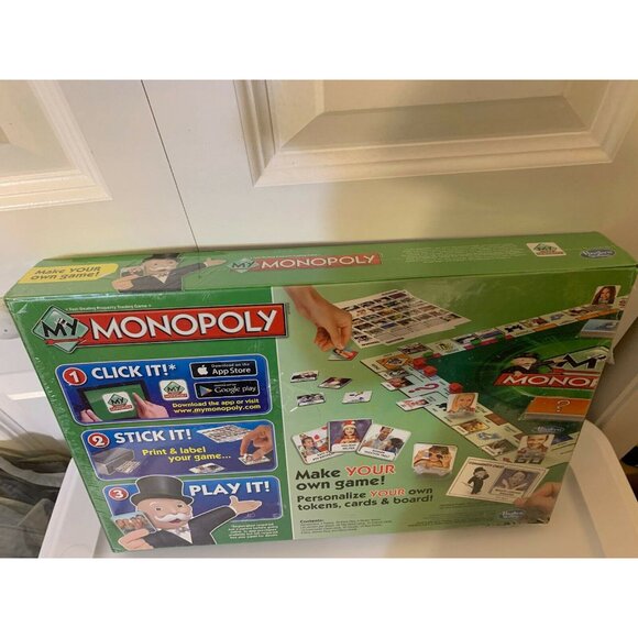 New MY MONOPOLY Game Hasbro Make your own‎ game Version Family Custom Board Game - Picture 2 of 5